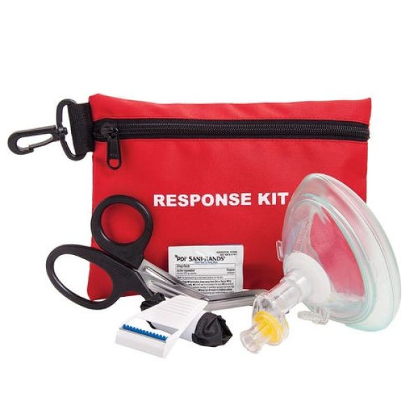 CPR response kit for AEDs 