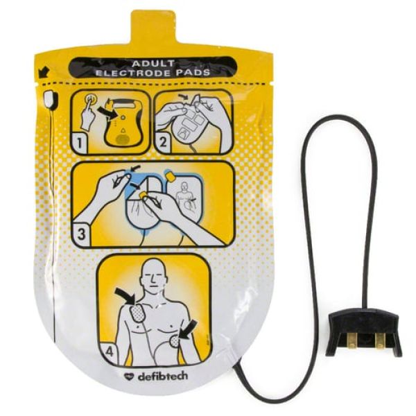 Defibtech Lifeline AED Adult Electrode Pads