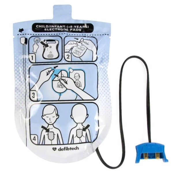 Defibtech Lifeline AED Child/Infant Electrode Pads